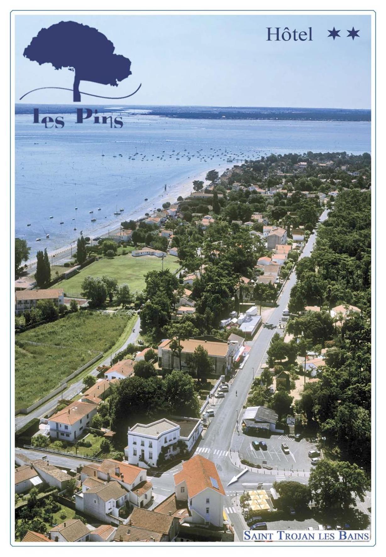 Hotel Les Pins Saint-Trojan-les-Bains Esterno foto